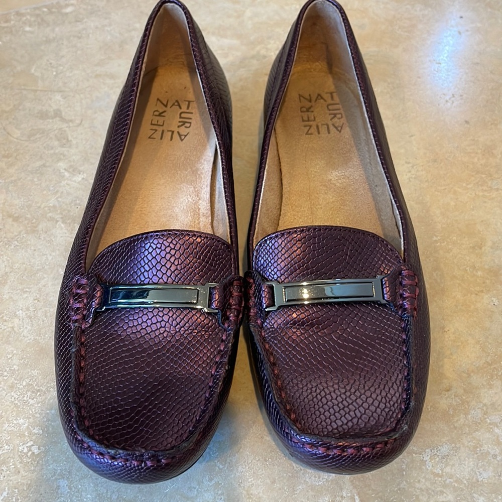 Naturalizer Snakeskin Look Cabernet Loafer